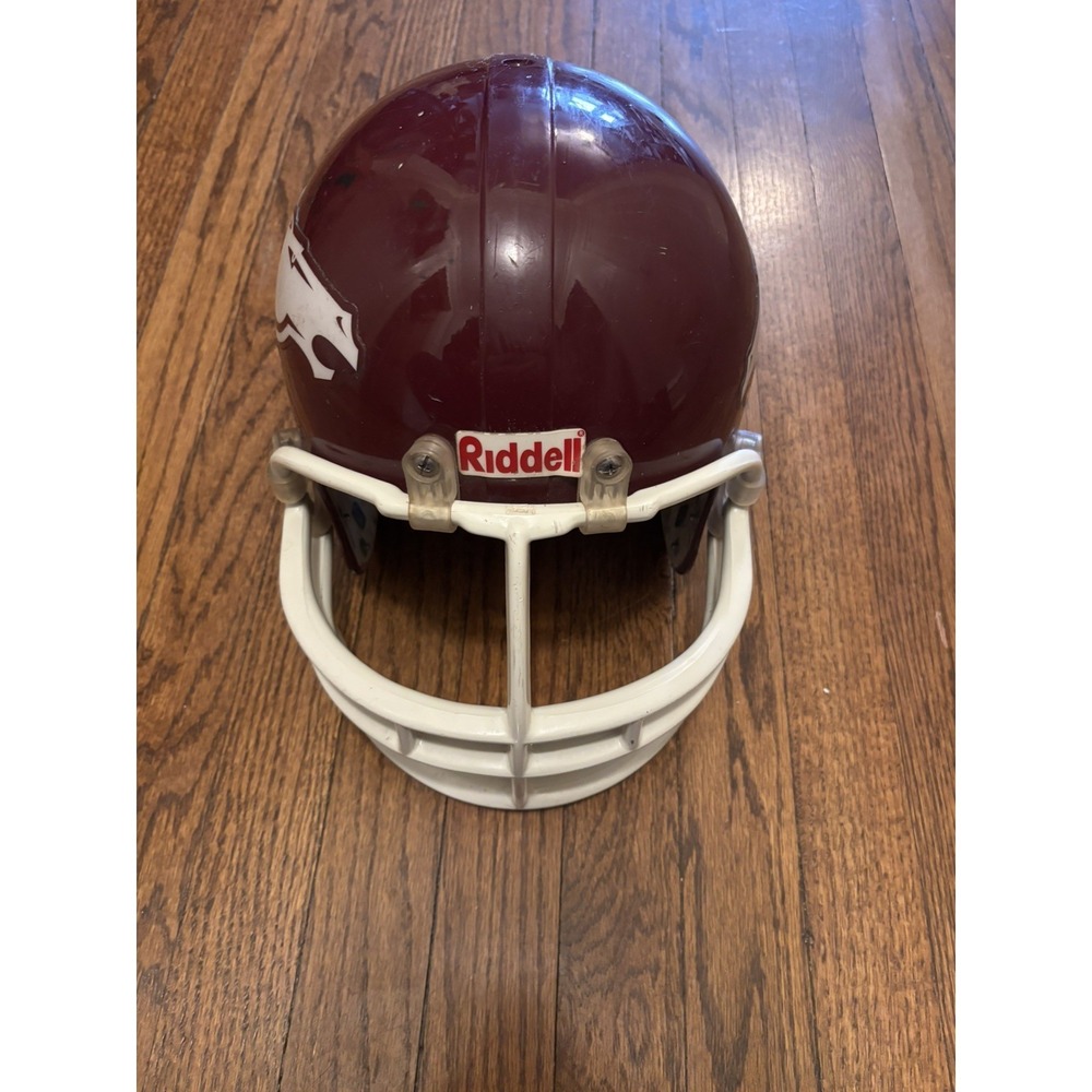 Vintage Riddell Little Pro Football Red Helmet Large 41165 No Strap or Ear Pads